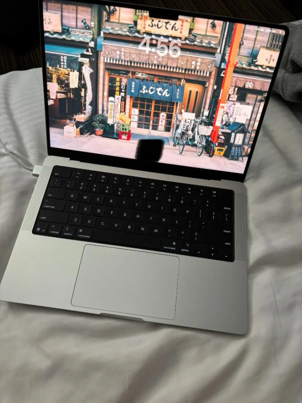 Used Silver Macbook Pro M5